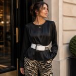 Bluse In Schwarz