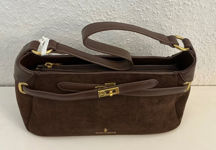 Handtasche Velour – Bild 7