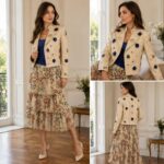 Jacket goldene Ösen