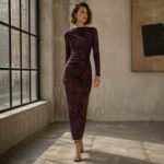 Partydress Bordeaux